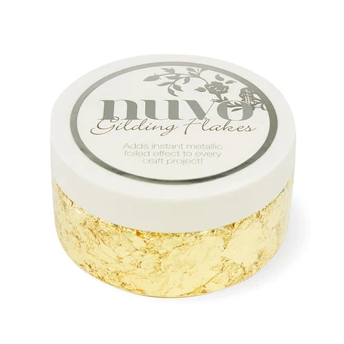 Nuvo - Gilding Flakes - Radiant Gold 1 Nuvo - Gilding Flakes - Radiant Gold