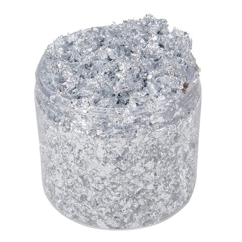 Cosmic Shimmer - Gilding Flakes - Silver Moon 1 Cosmic Shimmer - Gilding Flakes - Silver Moon
