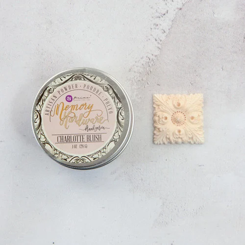 Prima - Memory Hardware Collection - Artisan Powder - Charlotte Blush