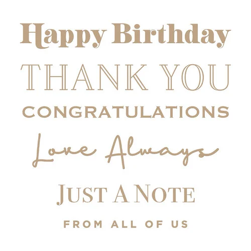 Spellbinders - Glimmer Hot Foil Plates - Slimline - Essential Glimmer Sentiments 1 Spellbinders - Glimmer Hot Foil Plates - Slimline - Essential Glimmer Sentiments