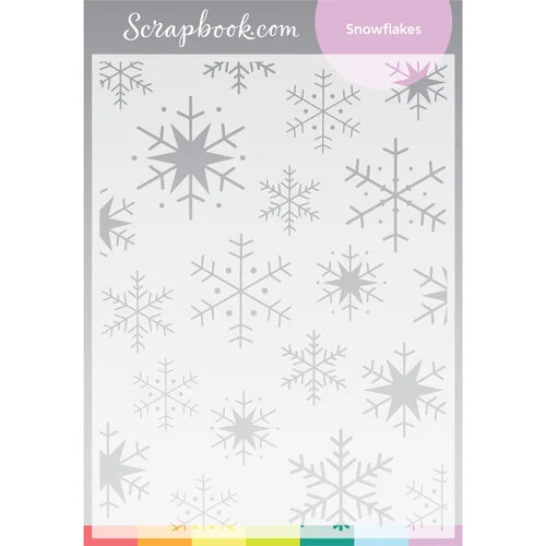 Scrapbook.com - Stencils - Snowflakes - 6x8 1 Scrapbook.com - Stencils - Snowflakes - 6x8