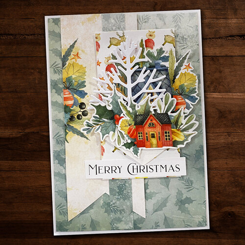 Paper Rose - Cardmaking Kit - Oh So Sweet Christmas 5 Paper Rose - Cardmaking Kit - Oh So Sweet Christmas