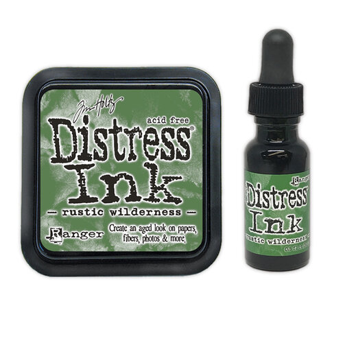 Ranger Ink - Tim Holtz - Distress Ink Pad and Reinker - Rustic Wilderness