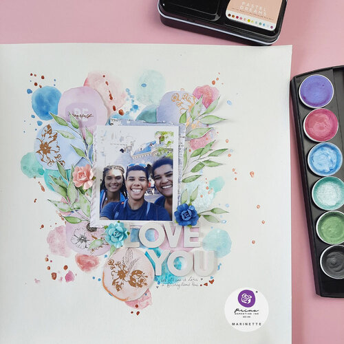 Prima - Mixed Media - Watercolor Confections - Pastel Dreams 5 Prima - Mixed Media - Watercolor Confections - Pastel Dreams