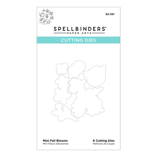 Spellbinders - Etched Dies - Mini Fall Blooms 3 Spellbinders - Etched Dies - Mini Fall Blooms