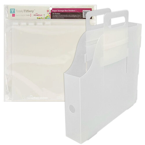 Totally Tiffany - Multicraft Storage System Collection - Paper Handler and Paper Storage Box Divider Inserts Bundle 1 Totally Tiffany - Multicraft Storage System Collection - Paper Handler and Paper Storage Box Divider Inserts Bundle