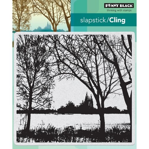 Penny Black - Cling Mounted Rubber Stamps - On the Lake
