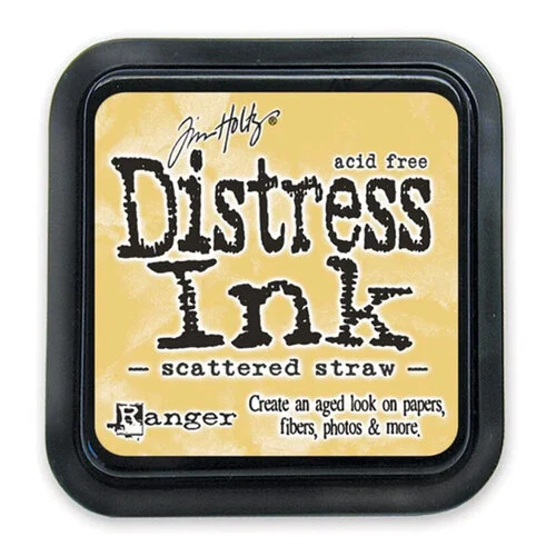 Ranger Ink - Tim Holtz - Distress Ink Pad - Scattered Straw 1 Ranger Ink - Tim Holtz - Distress Ink Pad - Scattered Straw