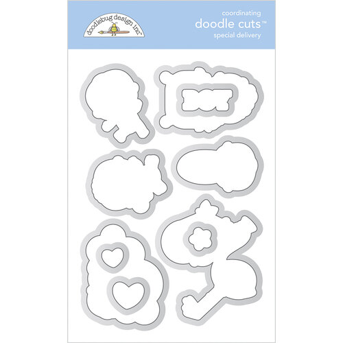 Doodlebug Design - Special Delivery Collection - Doodle Cuts - Metal Dies 1 Doodlebug Design - Special Delivery Collection - Doodle Cuts - Metal Dies