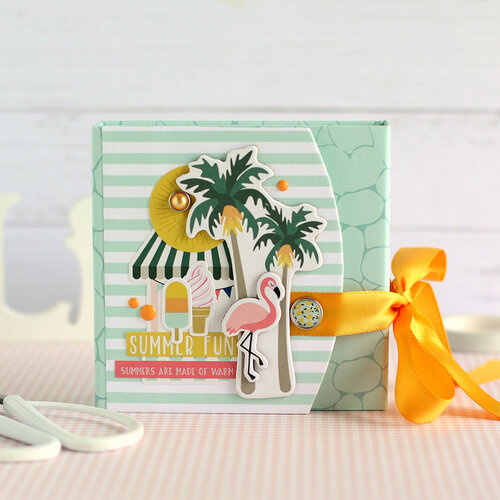 Echo Park - Pool Party Collection - 12 x 12 Cardstock Stickers - Elements