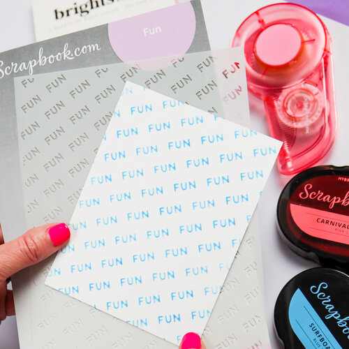 Scrapbook.com - Stencils - Fun - 6x8 2 Scrapbook.com - Stencils - Fun - 6x8