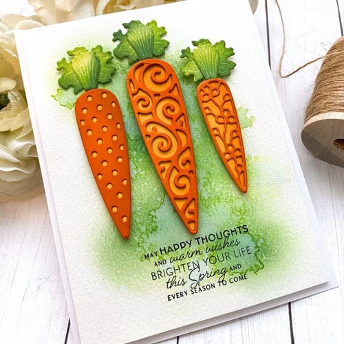 Papertrey Ink - Metal Dies - Spring Carrots