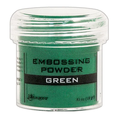 Ranger Ink - Opaque Shiny Embossing Powder - Green 1 Ranger Ink - Opaque Shiny Embossing Powder - Green