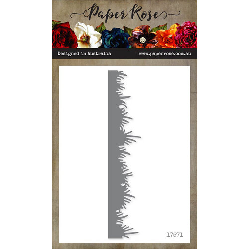 Paper Rose - Dies - Grass Border