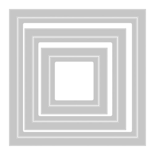 Sizzix - Framelits Dies - Square Frames 2 Sizzix - Framelits Dies - Square Frames