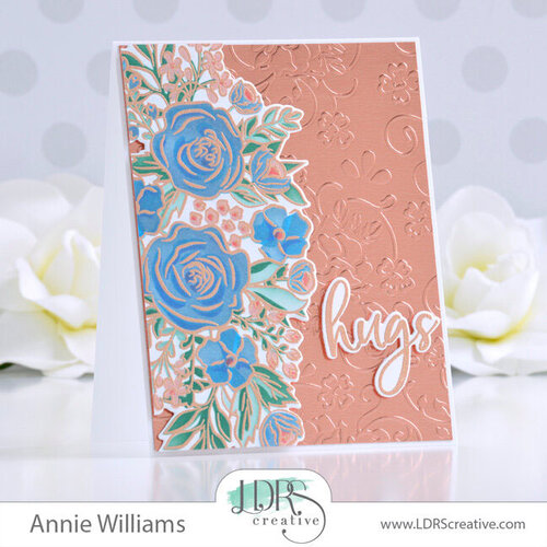LDRS Creative - 6 x 6 Stencils - Brocade