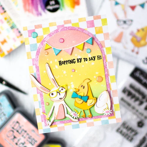 Sizzix - Tim Holtz - Thinlits Dies - Vault Bunny and Chick 6 Sizzix - Tim Holtz - Thinlits Dies - Vault Bunny and Chick
