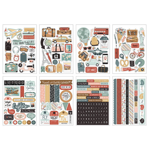 Echo Park - Let's Take The Trip Collection - Sticker Book