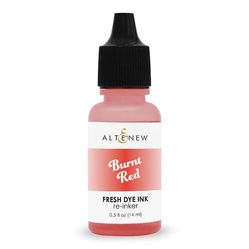 Altenew - Fresh Dye Ink Reinker - Burnt Red 1 Altenew - Fresh Dye Ink Reinker - Burnt Red
