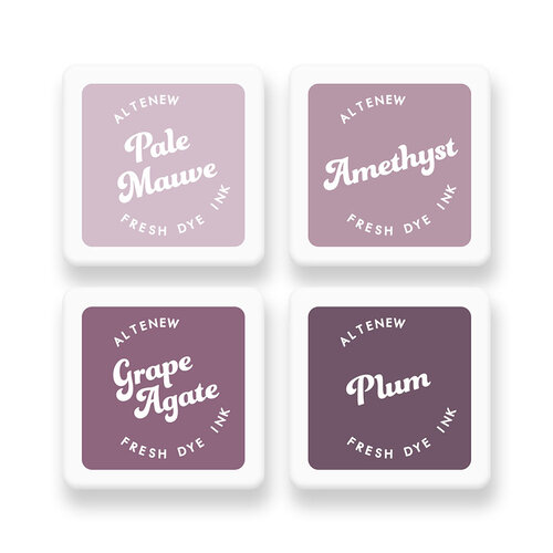 Altenew - Fresh Dye Ink Pad - Mini Cube Set - Sugarplums