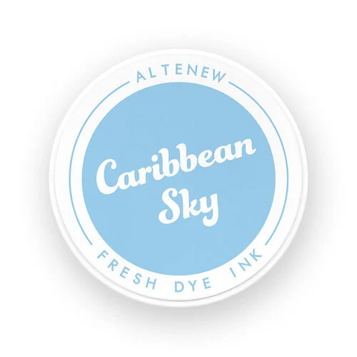 Altenew - Fresh Dye Ink Pad - Caribbean Sky 1 Altenew - Fresh Dye Ink Pad - Caribbean Sky
