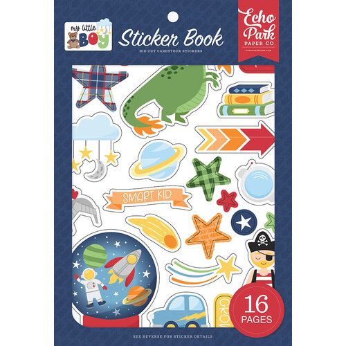 Echo Park - My Little Boy Collection - Sticker Book 1 Echo Park - My Little Boy Collection - Sticker Book