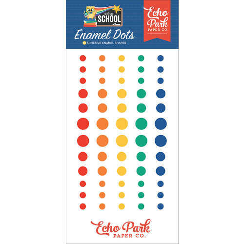 Echo Park - Off To School Collection - Enamel Dots