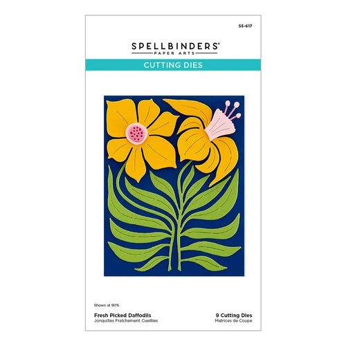 Spellbinders - Etched Dies - Fresh Picked - Daffodils 1 Spellbinders - Etched Dies - Fresh Picked - Daffodils