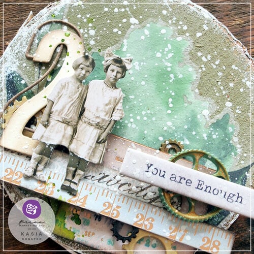 Prima - Peach Tea Collection - Ephemera With Foil Accents - Set 1 2 Prima - Peach Tea Collection - Ephemera With Foil Accents - Set 1