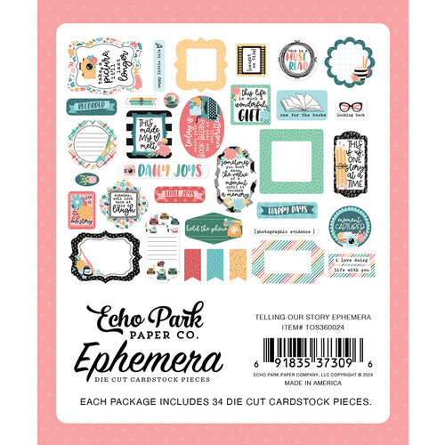 Echo Park - Telling Our Story Collection - Ephemera