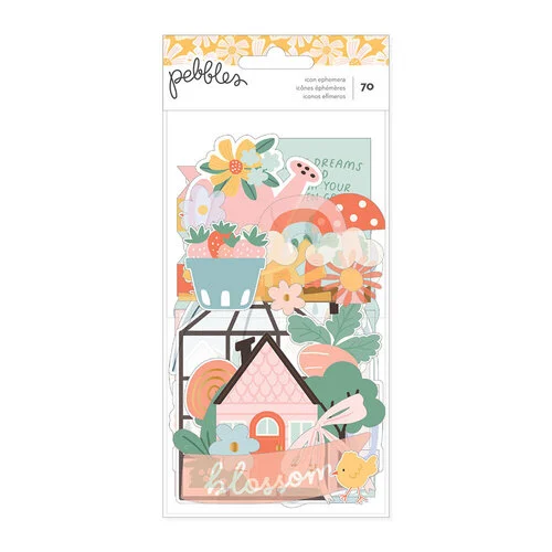Pebbles - Sunny Bloom Collection - Ephemera - Icons