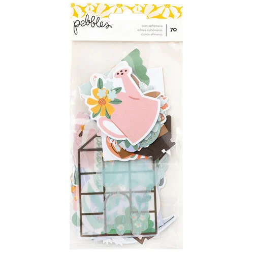 Pebbles - Sunny Bloom Collection - Ephemera - Icons