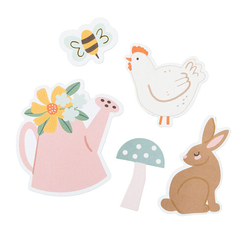 Pebbles - Sunny Bloom Collection - Ephemera - Icons
