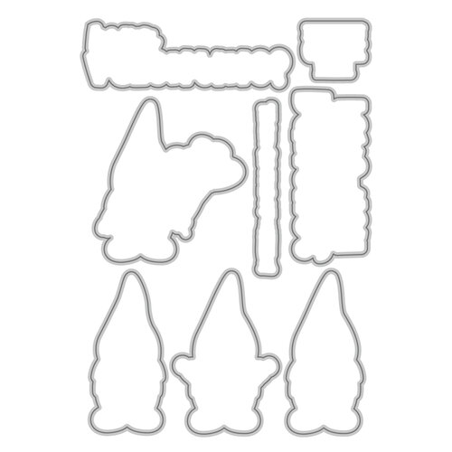 Scrapbook.com - Love Gnomes Bundle - Dies, Paper, Stamp 7 Scrapbook.com - Love Gnomes Bundle - Dies, Paper, Stamp