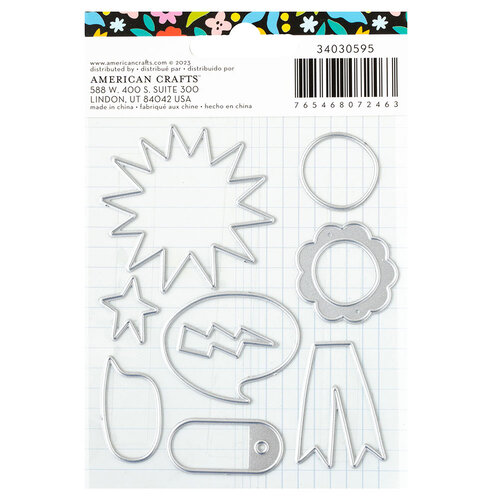 American Crafts - Whatevs Collection - Dies