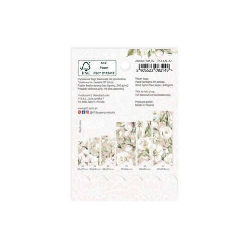 P13 - Love And Lace Collection - Tag Set - 02