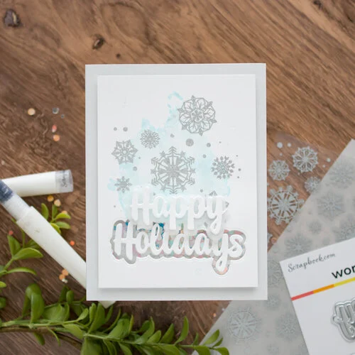 Scrapbook.com - Snowflakes - Metallic Rub-On Transfers - Gold and Silver - 6x8 - 2 Sheets 4 Scrapbook.com - Snowflakes - Metallic Rub-On Transfers - Gold and Silver - 6x8 - 2 Sheets