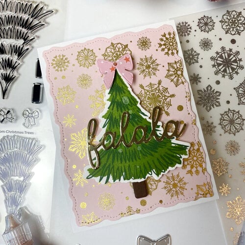 Scrapbook.com - Snowflakes - Metallic Rub-On Transfers - Gold and Silver - 6x8 - 2 Sheets 6 Scrapbook.com - Snowflakes - Metallic Rub-On Transfers - Gold and Silver - 6x8 - 2 Sheets
