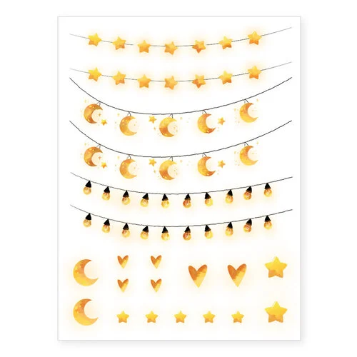 Scrapbook.com - Lights and Lanterns - Rub-On Transfers - 6x8 - 2 Sheets 3 Scrapbook.com - Lights and Lanterns - Rub-On Transfers - 6x8 - 2 Sheets