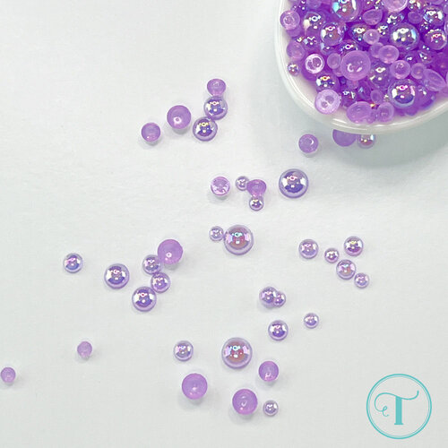 Trinity Stamps - Embellishment Mix - Baubles - Concord Grape
