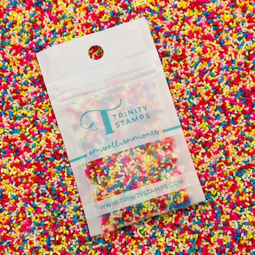 Trinity Stamps - Embellishment Mix - Clay - Itty Bitty Sprinkles