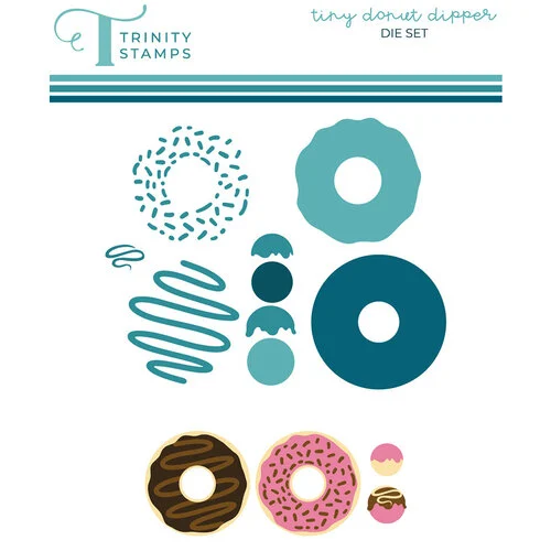 Trinity Stamps - Dies - Tiny Donut Dipper