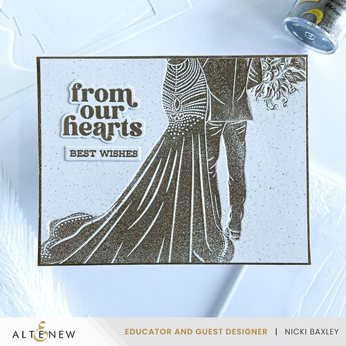 Altenew - Embossing Folder - 3D - Enchanted Beginnings 2 Altenew - Embossing Folder - 3D - Enchanted Beginnings