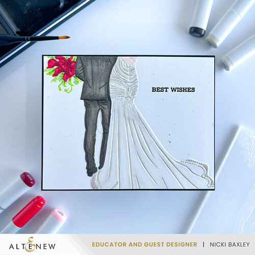 Altenew - Embossing Folder - 3D - Enchanted Beginnings 3 Altenew - Embossing Folder - 3D - Enchanted Beginnings