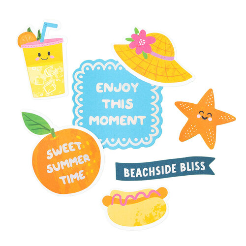 Pebbles - Fun In The Sun Collection - Ephemera - Icons