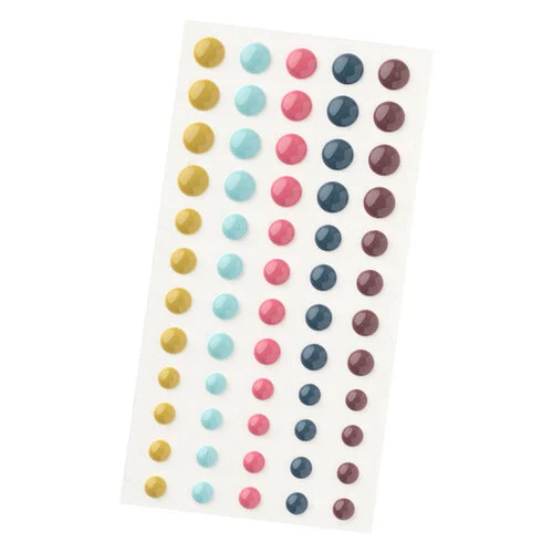 Pink Paislee - Joyful Notes Collection - Enamel Dots