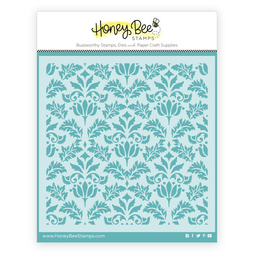 Honey Bee Stamps - Stencils - Vintage Flourish 1 Honey Bee Stamps - Stencils - Vintage Flourish