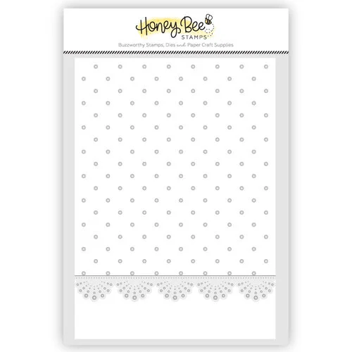 Honey Bee Stamps - 3D Embossing Folder - Eyelet Lace