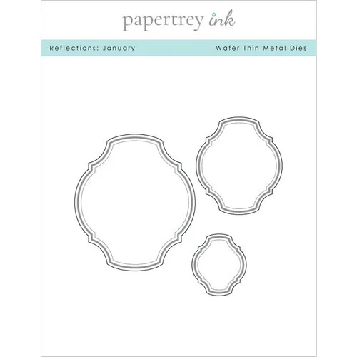 Papertrey Ink - Metal Dies - Reflections - January 1 Papertrey Ink - Metal Dies - Reflections - January