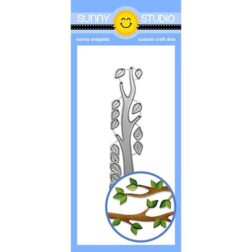 Sunny Studio Stamps - Sunny Snippets - Craft Dies - Tree Branch 1 Sunny Studio Stamps - Sunny Snippets - Craft Dies - Tree Branch